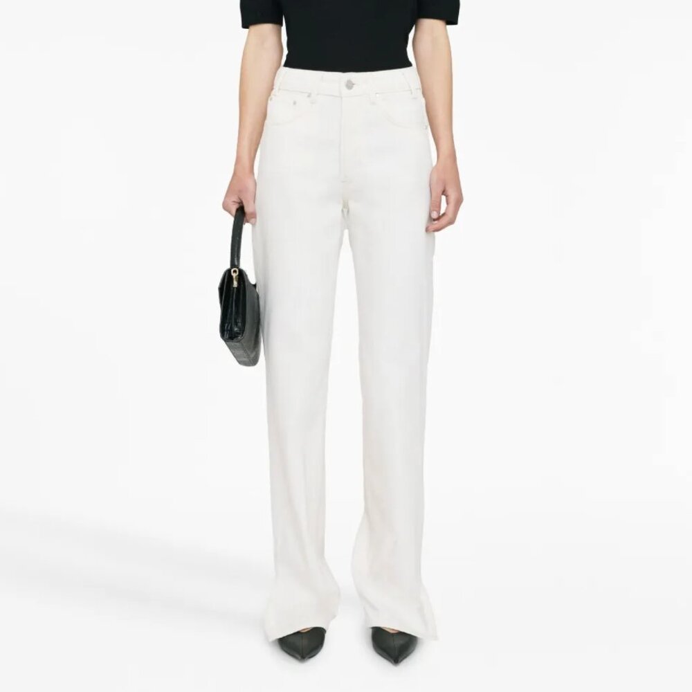 ANINE BING Roy Jean WHITE Denim Size 27